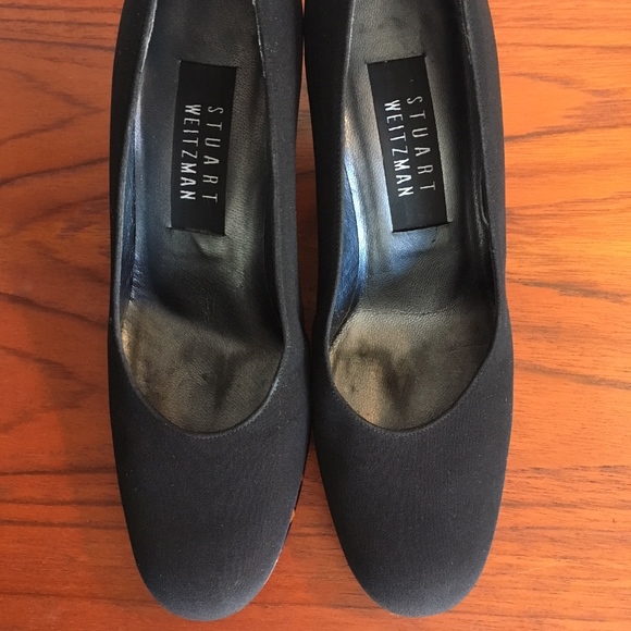 Stuart Weitzman Vintage Tortoise Block Heels - Picture 4 of 4